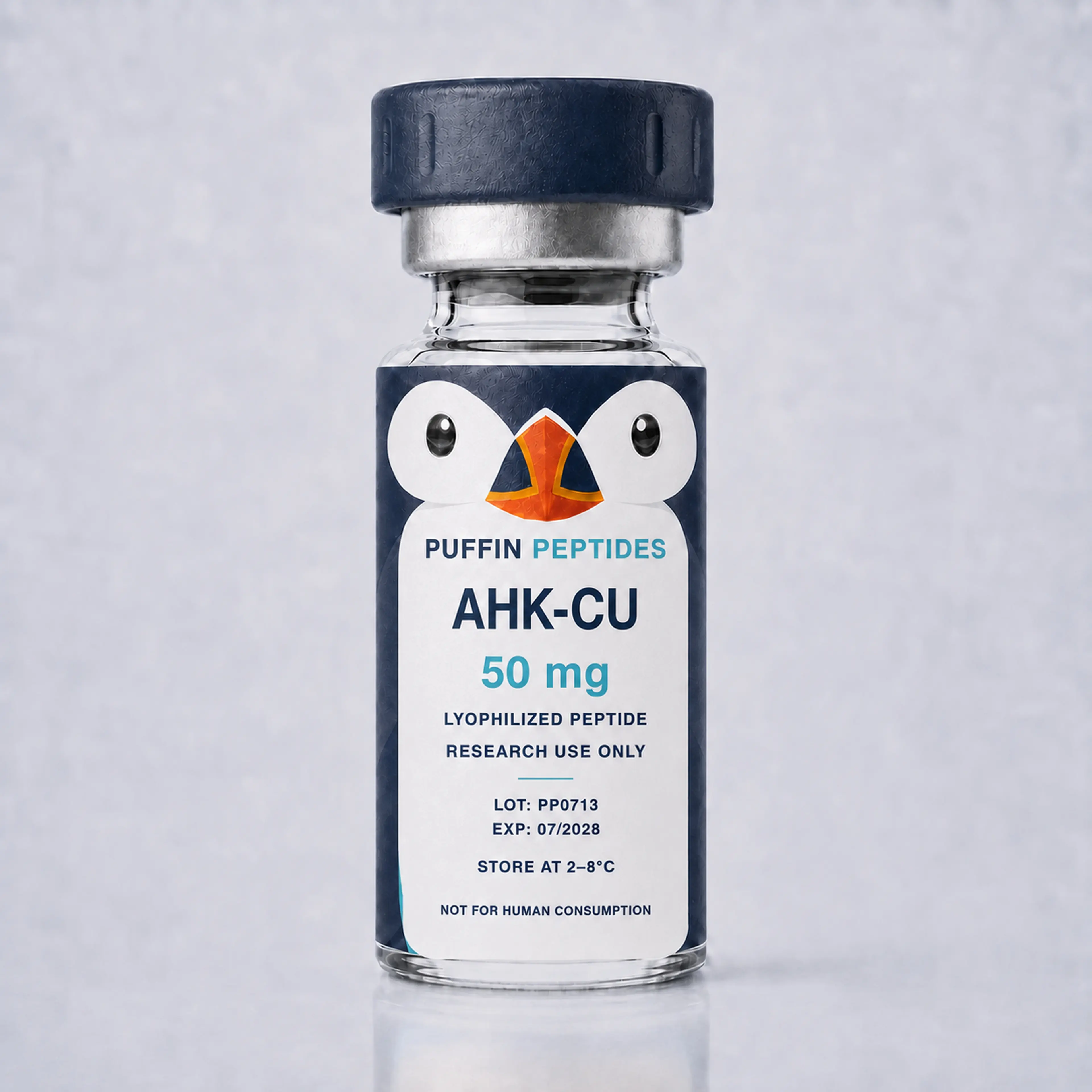 AHK-CU 50 mg Puffin Peptides vial