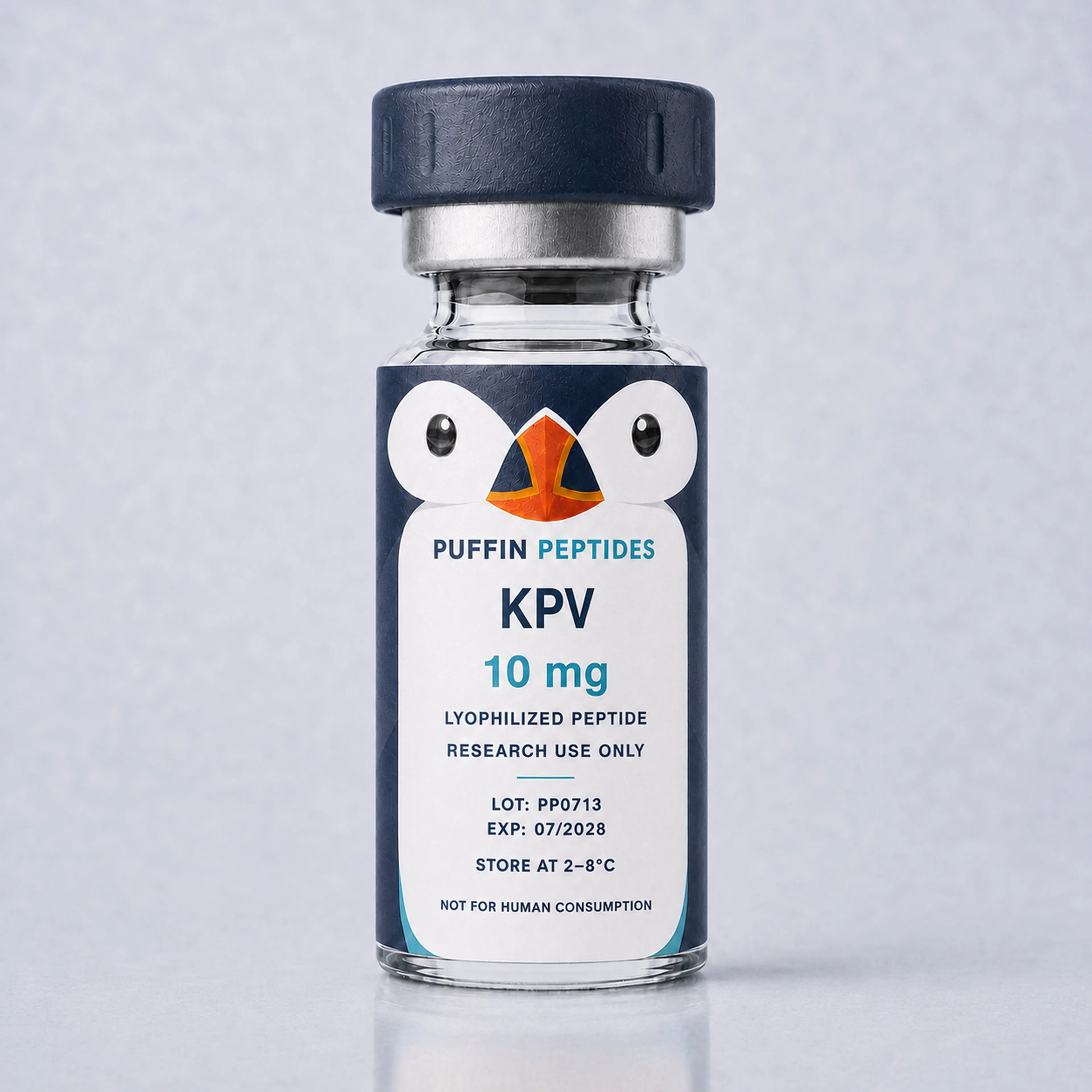 KPV 10 mg Puffin Peptides vial
