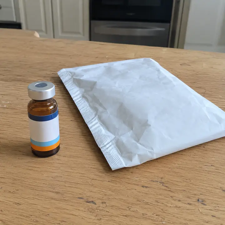 Synthetic phone-style layout sample for BPC-157 10 mg