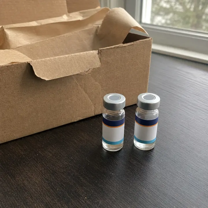 Synthetic phone-style layout sample for Tirzepatide 10 mg