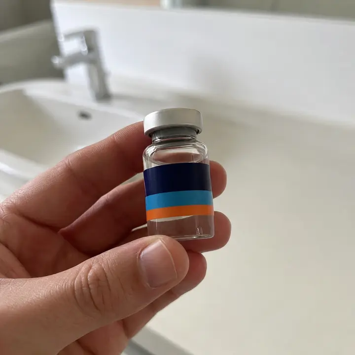 Synthetic phone-style layout sample for Semaglutide 5 mg