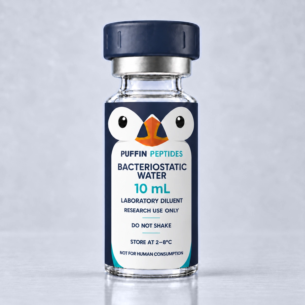 Bacteriostatic Water Puffin Peptides research material