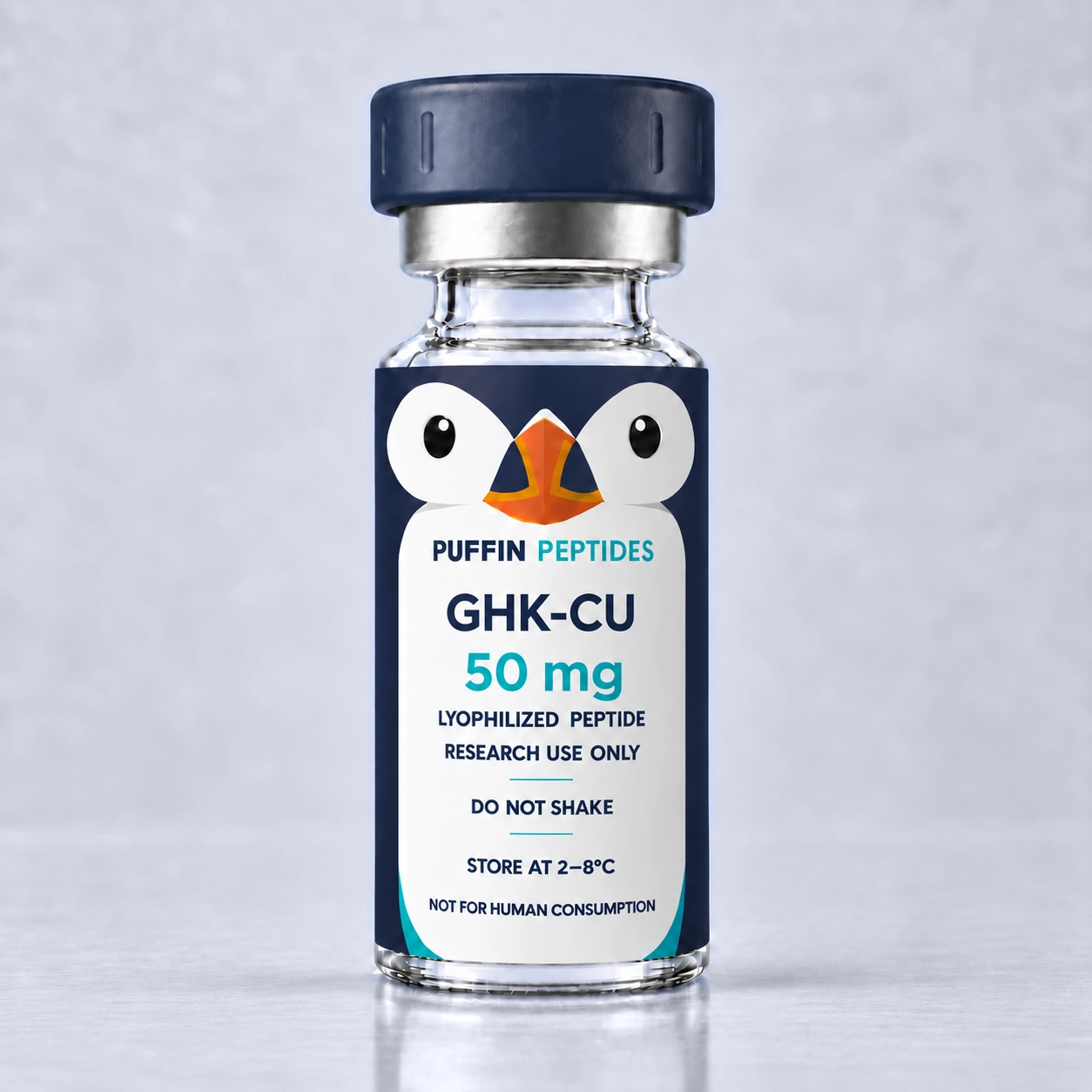 GHK-CU Puffin Peptides research material