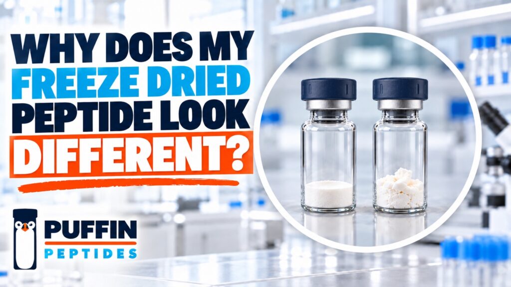 Why Does My Freeze Dried Peptide Look Different?
