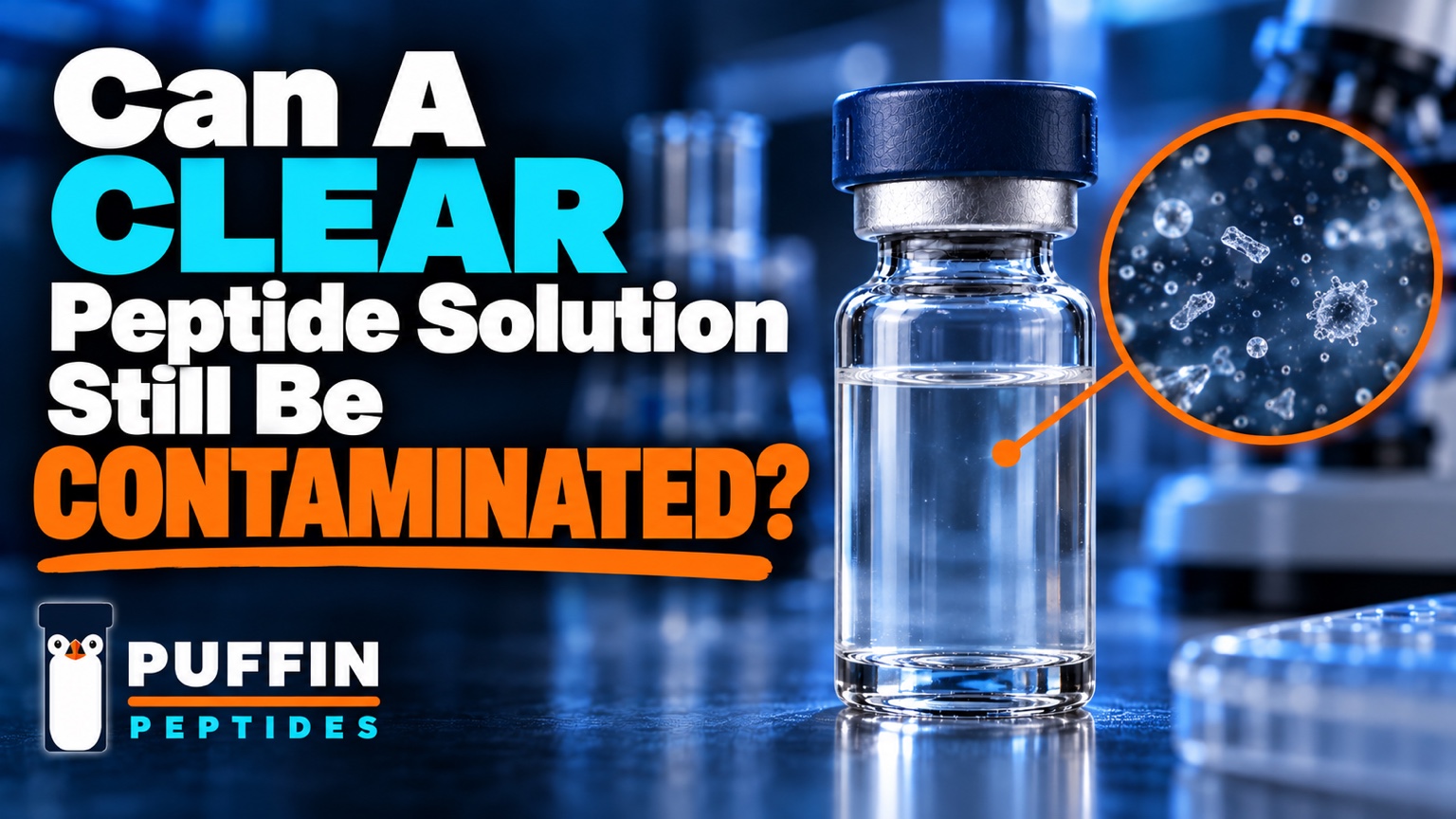 Can A Clear Peptide Solution Still Be Contaminated?