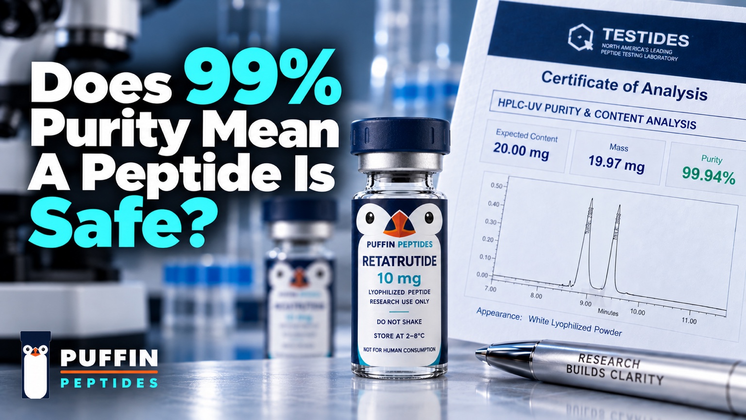 Does 99 Percent Purity Mean A Peptide Is Safe?