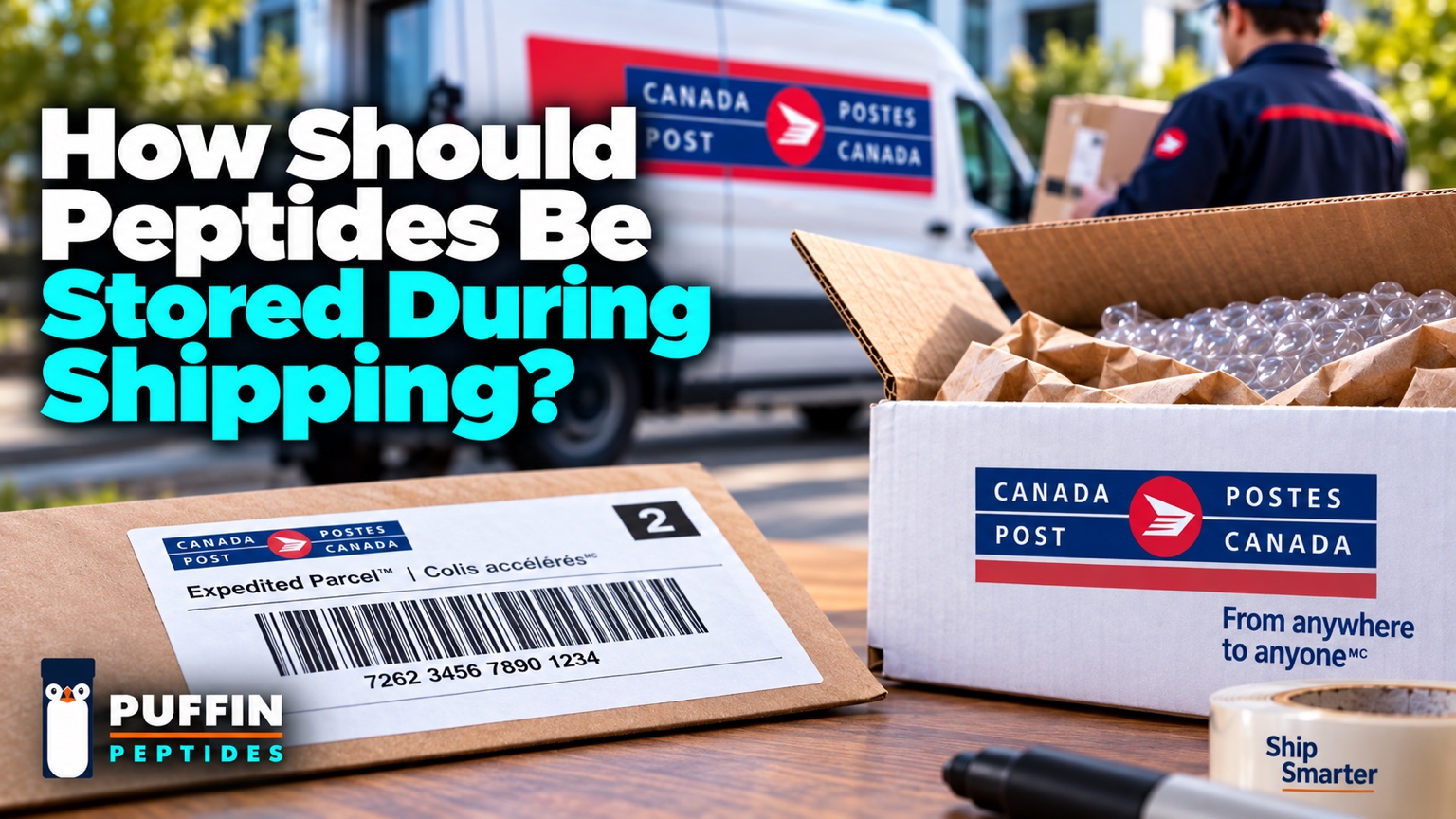 How Should Peptides Be Stored During Shipping?