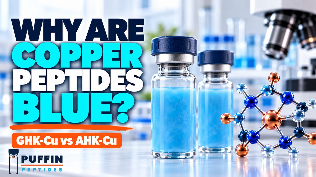 Why Are Copper Peptides Blue? GHK-Cu vs AHK-Cu Explained